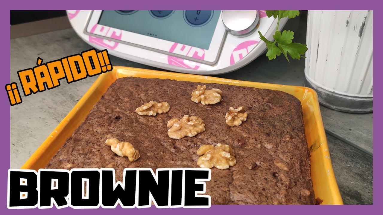 😎😎 EL MEJOR BROWNIE QUE HAS PROBADO JAMÁS .... hecho con Thermomix en un PIS PAS | TM31 | TM6 | TM5