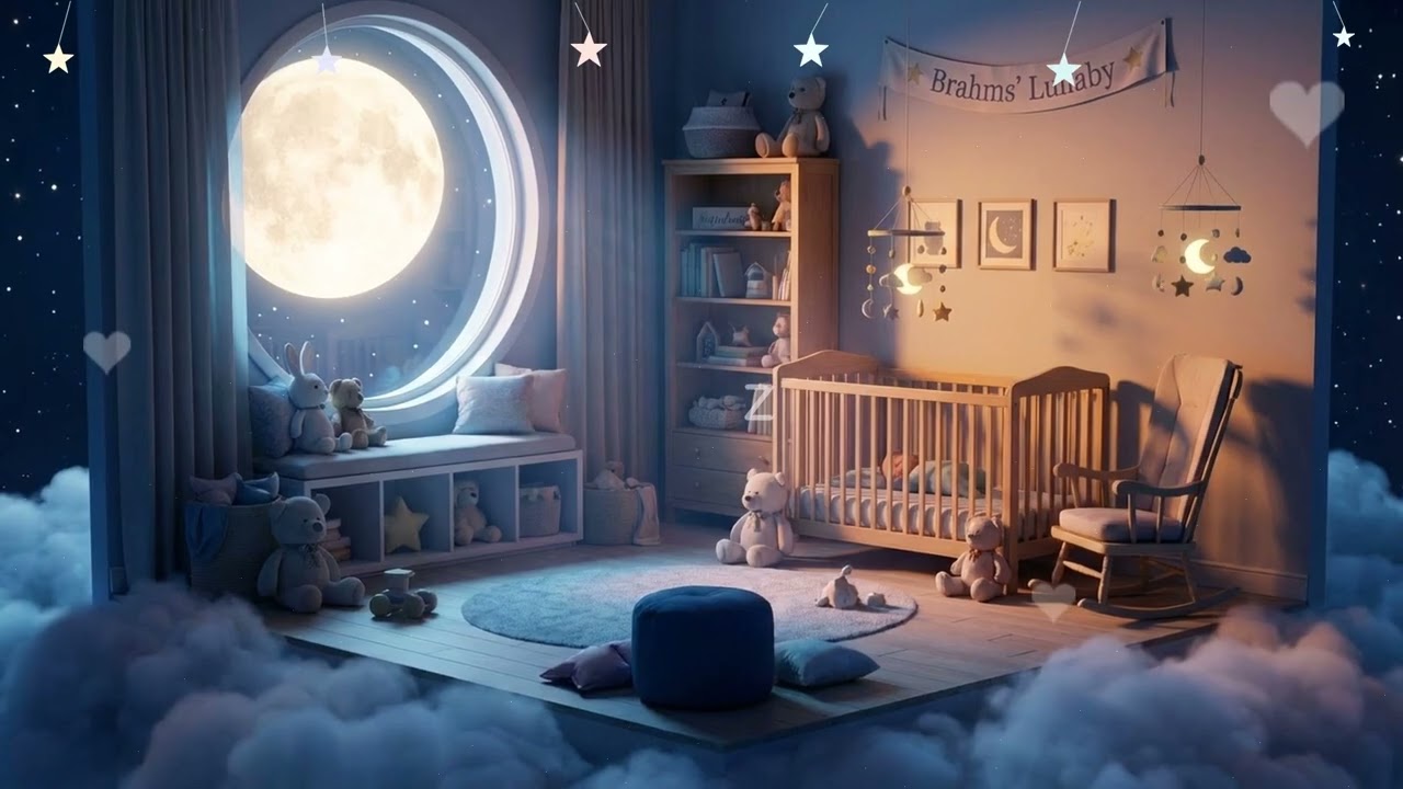 🌙 Deep Sleep Rain Sounds ☔ Soothing Music for Baby Rest 💫