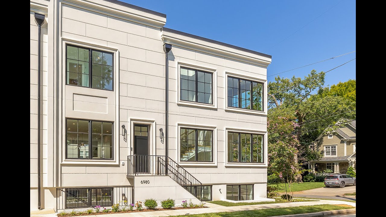 A Collection of 3 Luxury Elevator Townhouse Condos in the Heart of Downtown Bethesda, Maryland