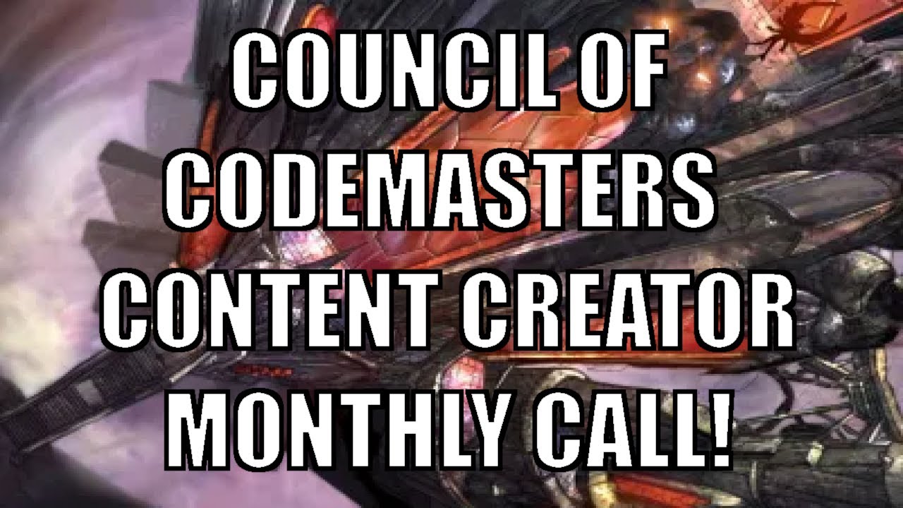COUNCIL OF CODEMASTERS MONTHLY MEETING! Q&A MONTH IN REVIEW!