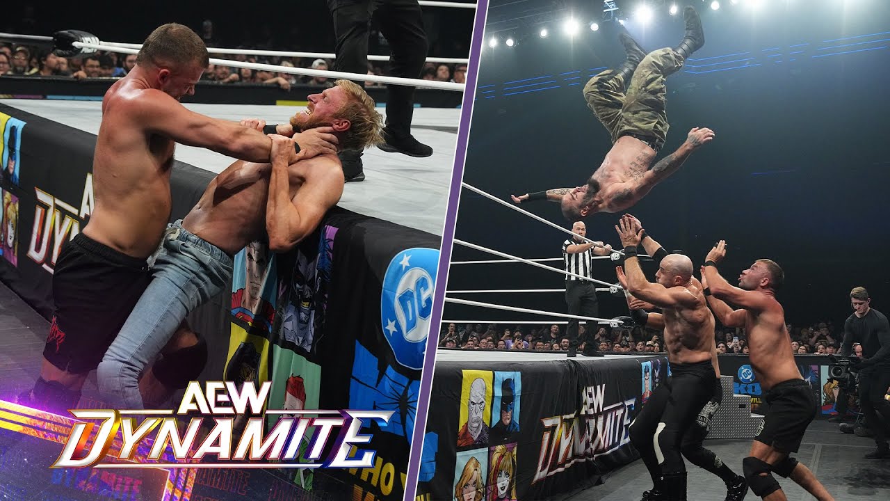 AEW Dynamite: ГЛАВНЫЕ МОМЕНТЫ: Конгломерация против Всадников Смерти! | 22.10.25