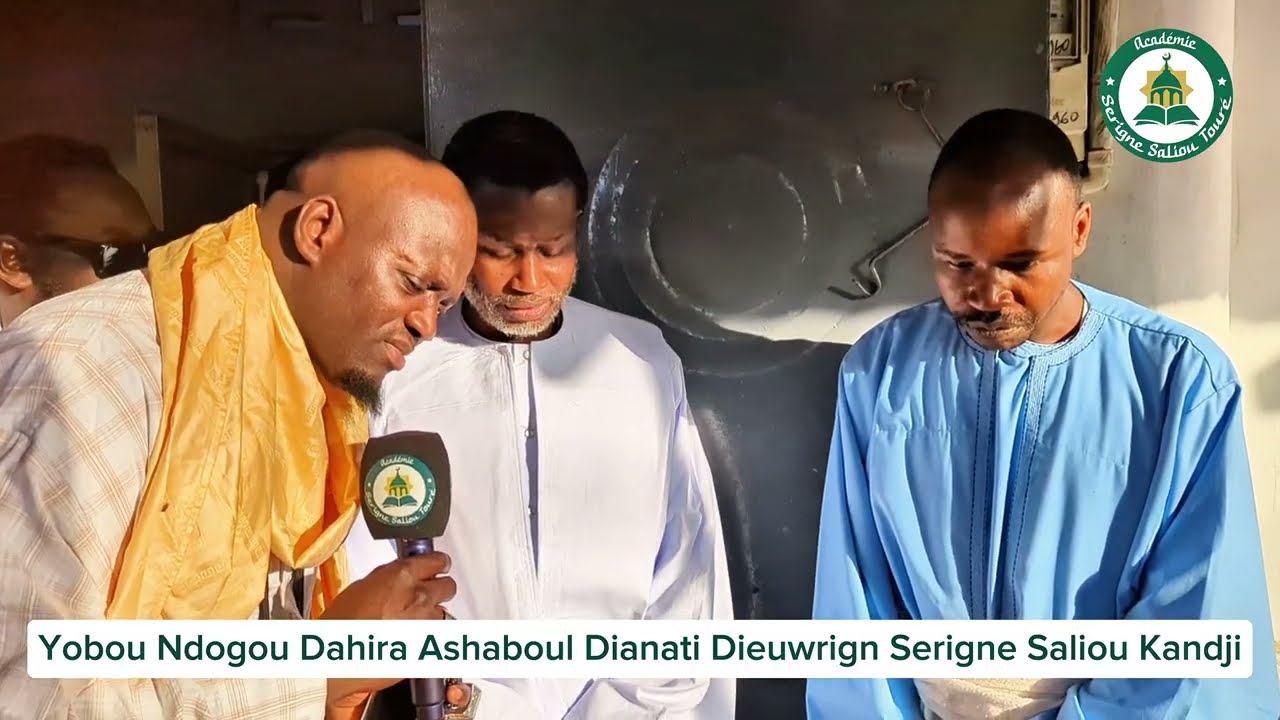 ▶️🛑Yobou Ndogou Dahira Ashaboul Dianati auprès de Serigne Cheikh Ahmadou Bamba Touré... 