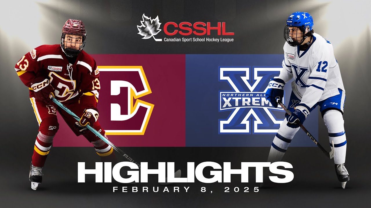 Edge School vs Northern Alberta Xtreme U15 Prep 2/8 | CSSHL Highlights
