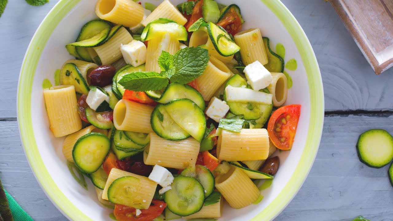PASTA FREDDA ALLE ZUCCHINE in diretta con Giovanni!