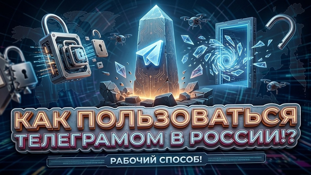 ТЕЛЕГРАМ ФИКС! Рабочее Решение Как Обойти Блокировку Телеграма &mdash; Новый Обход ТГ и Запрет ПК