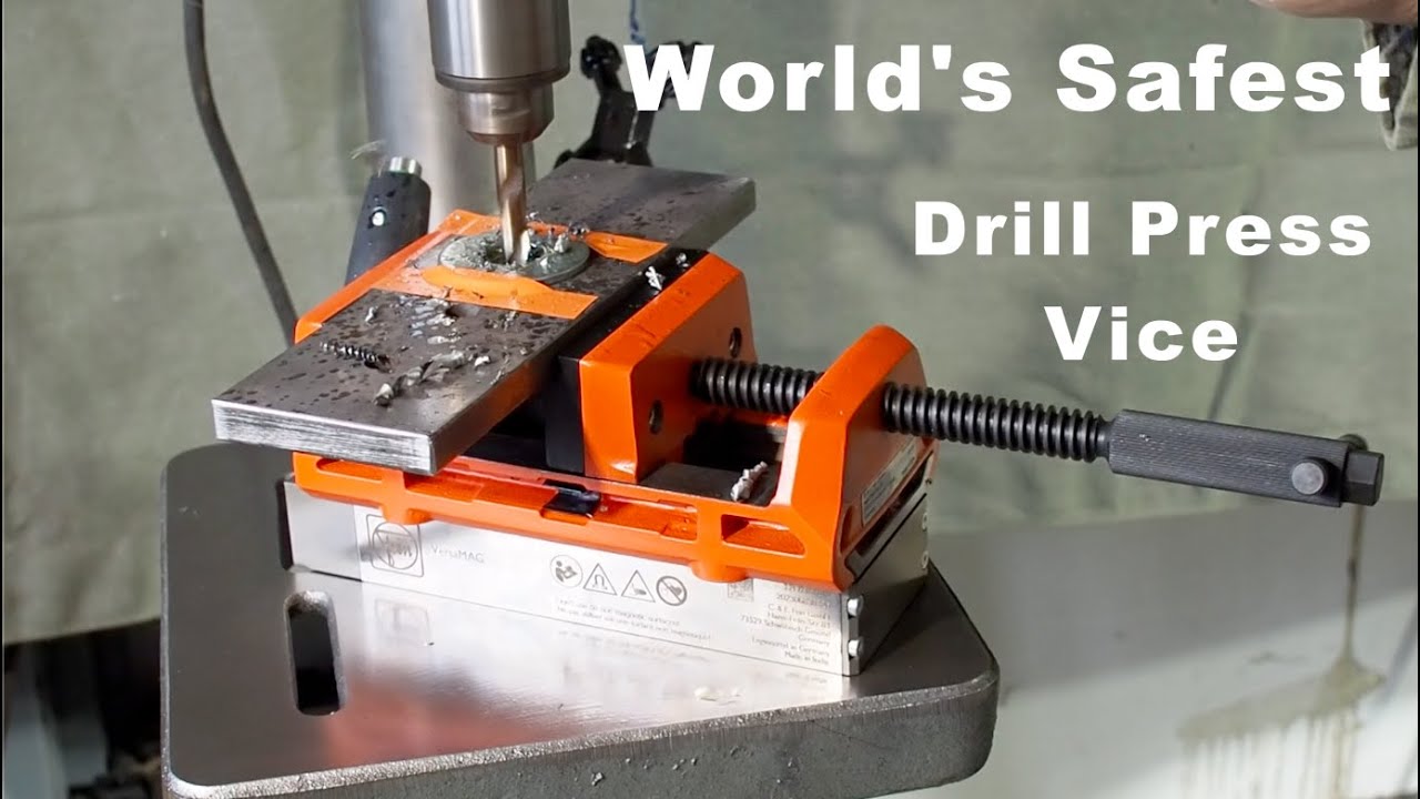 World's Safest Drill Press Vise - Blacksmithing Tools
