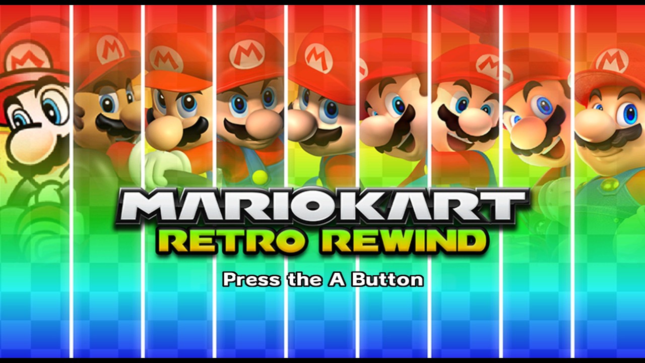 Playing Through Every Mario Kart Retro Rewind Course #4 - Wii