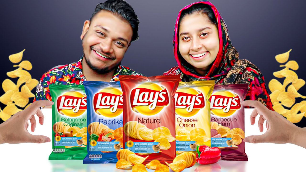 ONE HAND CHIPS UNPACKING CHALLENGE | chips eating | Food Eating Competition | Hungry Balika