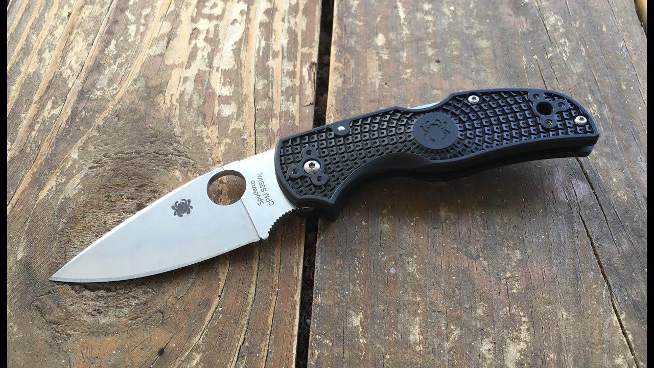 Легкий карманный нож Spyderco Native 5: полный обзор Ника Шабазза