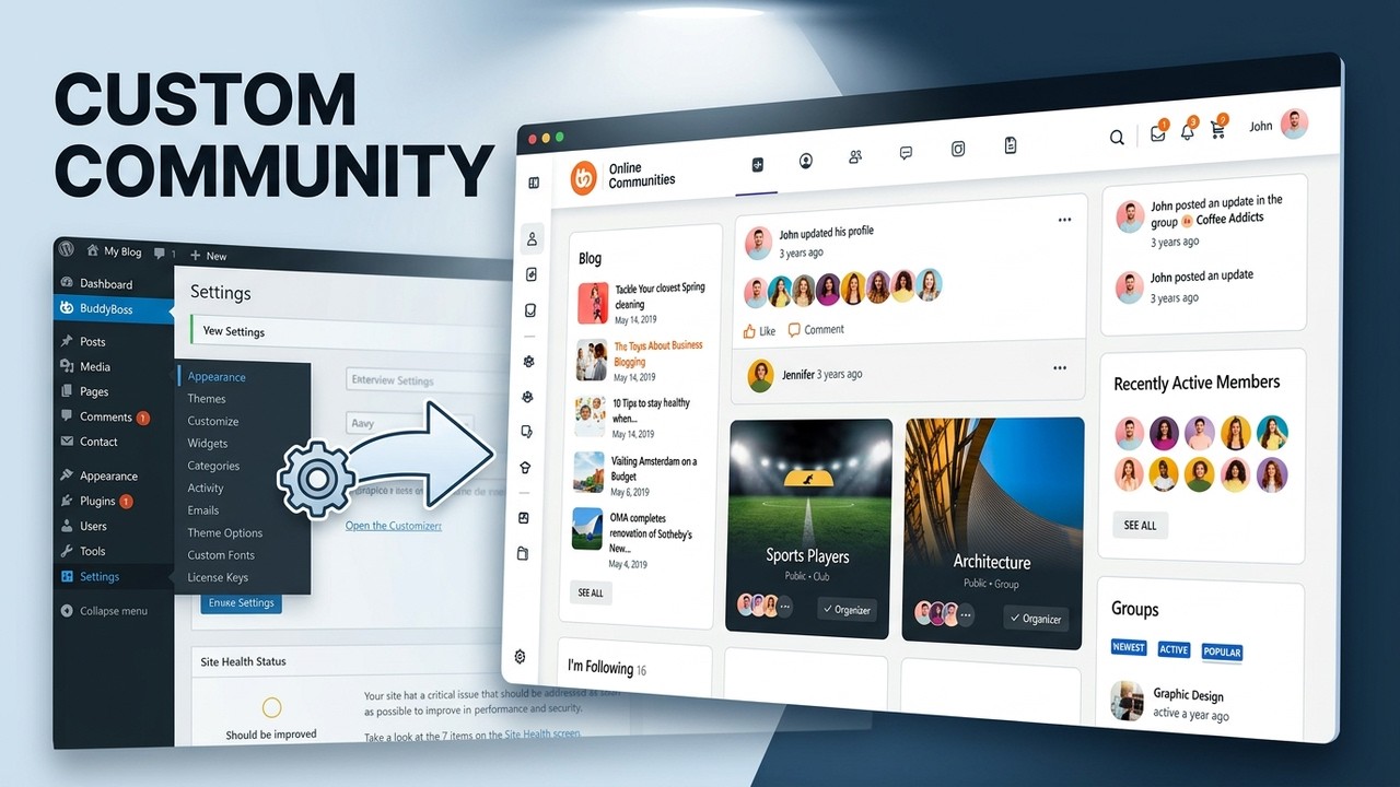 Buddyboss theme customization full tutorial