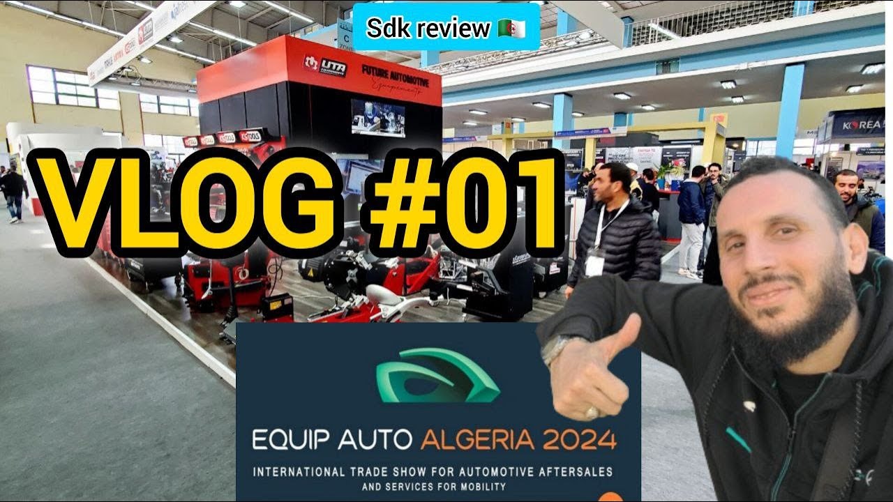 vlog#01 17eme salon international de l'automobile la safax les pins équipe auto Algeria 2024