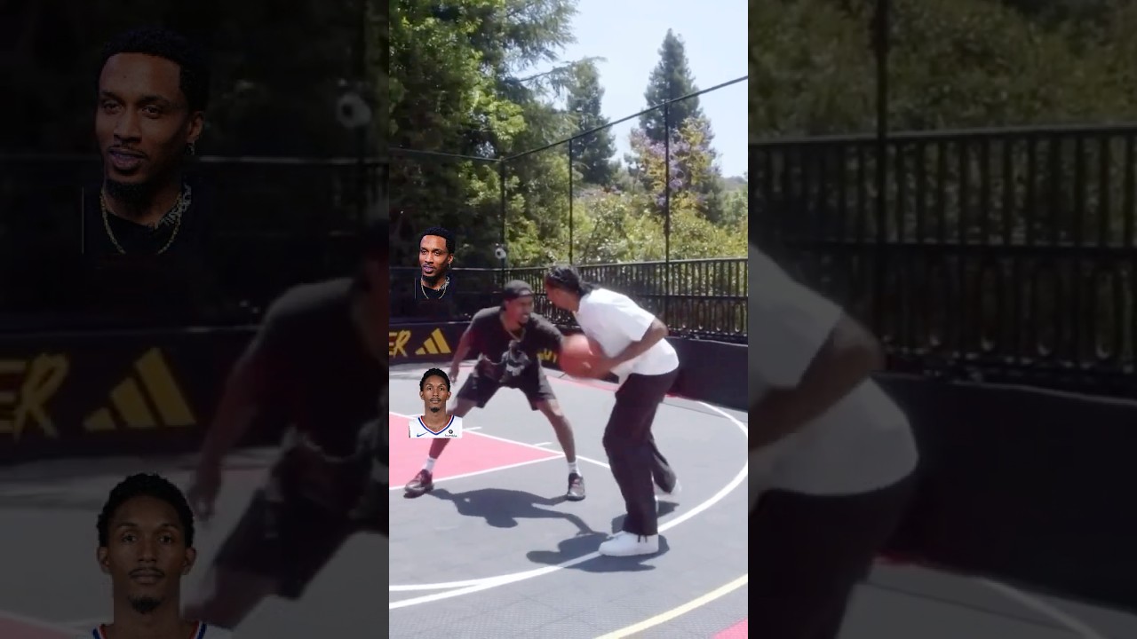 Lou Williams vs Brandon Jennings 1v1, First to 3 🔥🔥🔥 #basketball #nbablacktop
