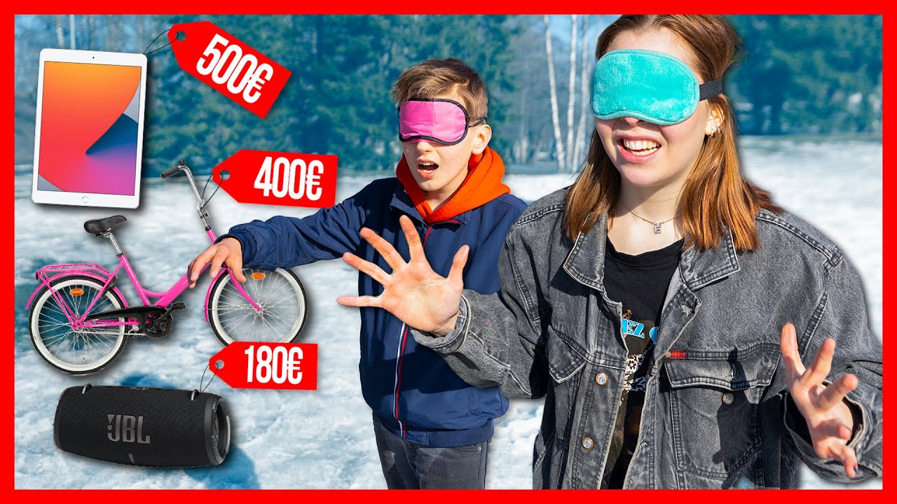 JOS LÖYDÄT TUOTTEEN SILMÄT SIDOTTUNA, SAAT PITÄÄ SEN 😱💵