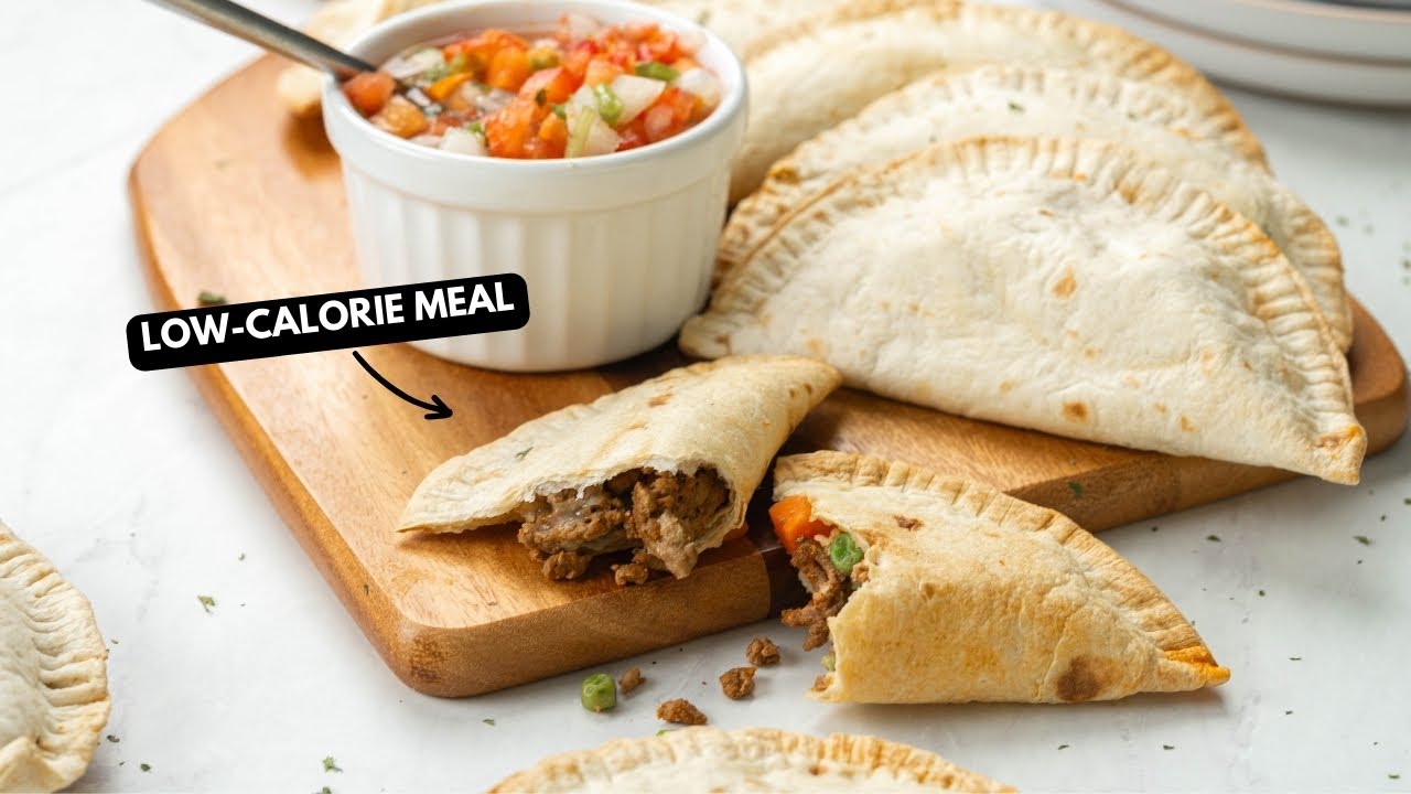 Air Fryer Beef Tortilla Empanadas | Ready in 7 minutes