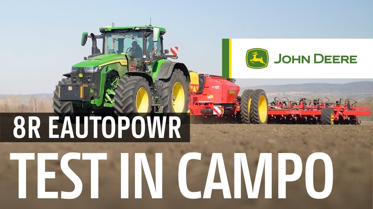 John Deere 8R 410 con eAutoPowr in azione: Esperienza del cliente