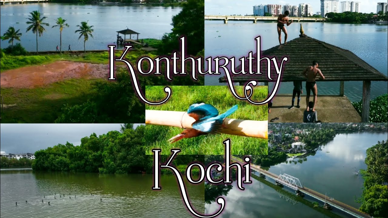Konthuruthy, Kochi, Ernakulam, Beautiful place #drone
