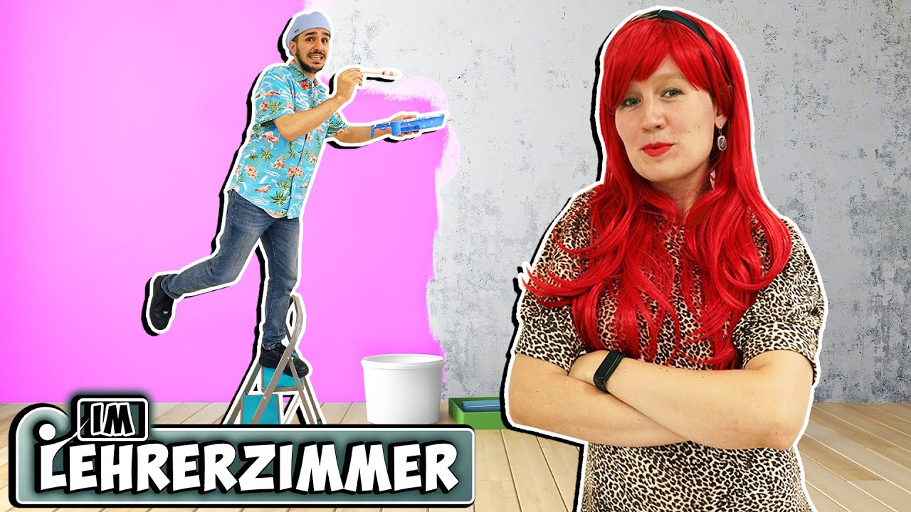 FRITZ STREICHT DIE SCHULWÄNDE! Lucy ist total begeistert! | Im Lehrerzimmer #18