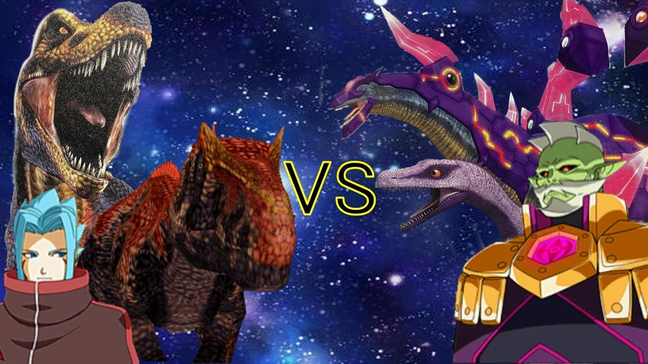 【#恐竜キング  】サウロファガナクス&ブラックティラノサウルス 決戦！！首領ジャーク！(SpectreStage)【#DinosaurKing  /#Takeちゃんねる】