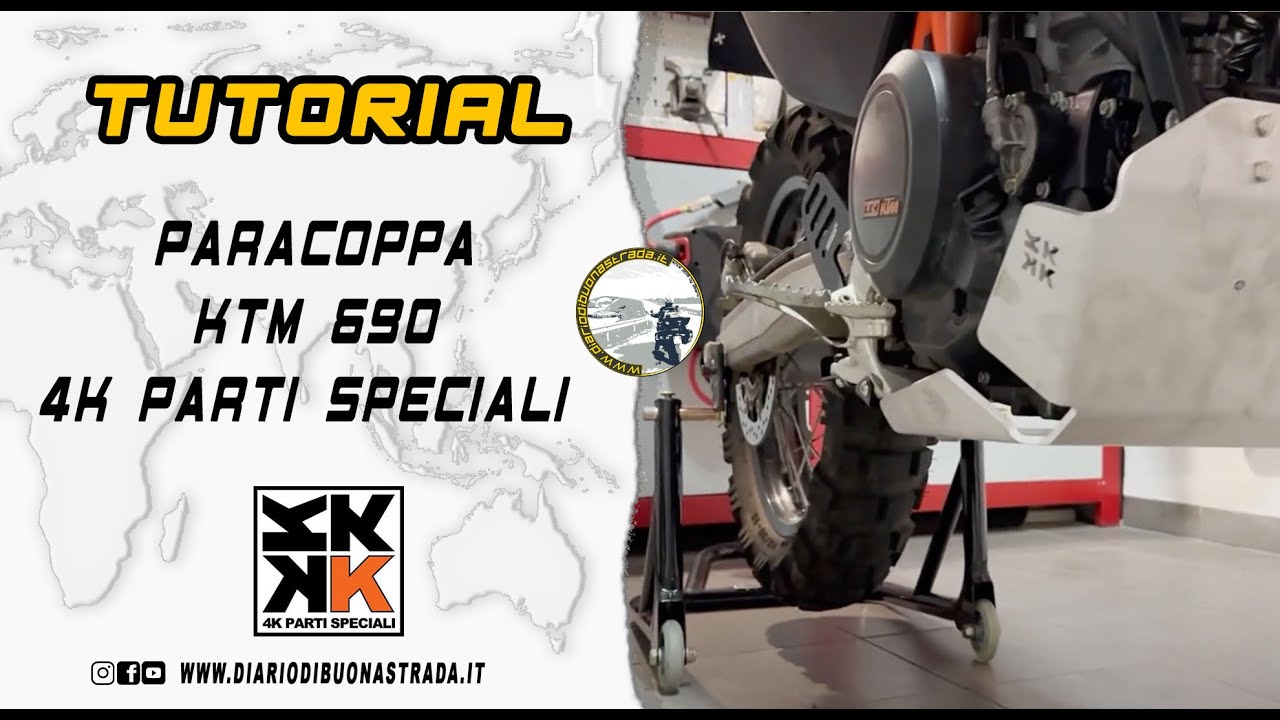 PARACOPPA KTM 690 4K PARTI SPECIALI @4KPartiSpeciali