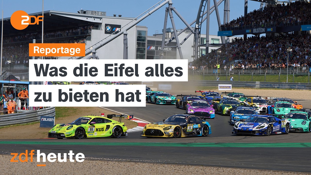 Motorsport, Vulkanseen, regionale K&uuml;che: Sehnsuchtsort Eifel I ZDF.reportage
