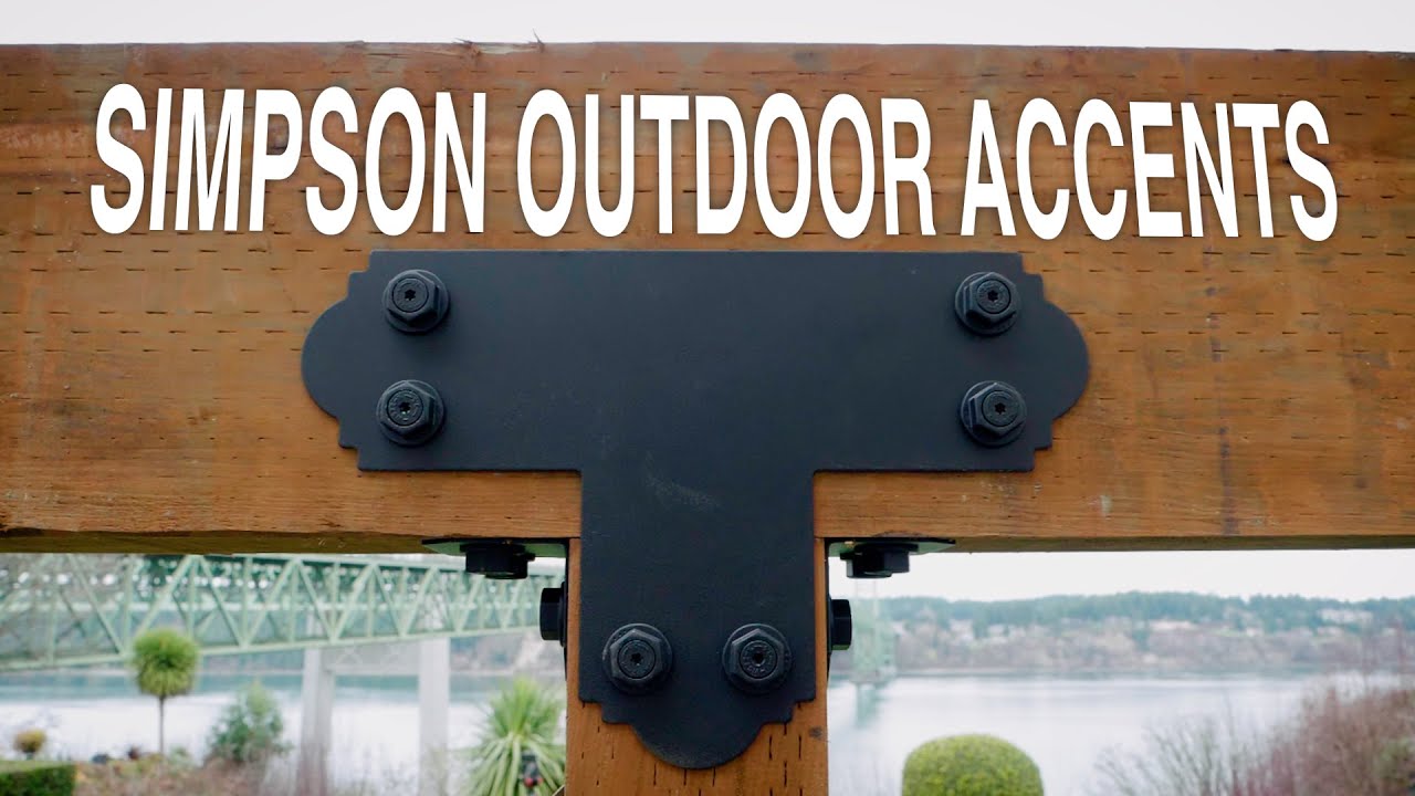 How To Spruce Up Your Deck: Simpson Outdoor Accents || Dr Decks