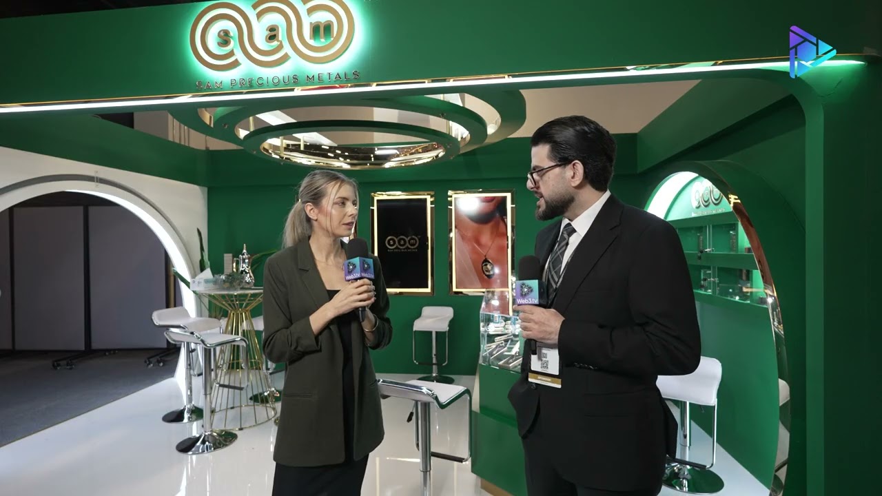 Ahmad Abu Ahmad, Deputy General Manager of Sam Precious Metals at Dubai Precious Metals Conference