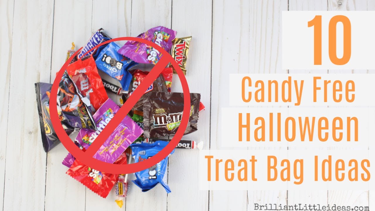 10 Halloween Candy Free Treat Bag Ideas