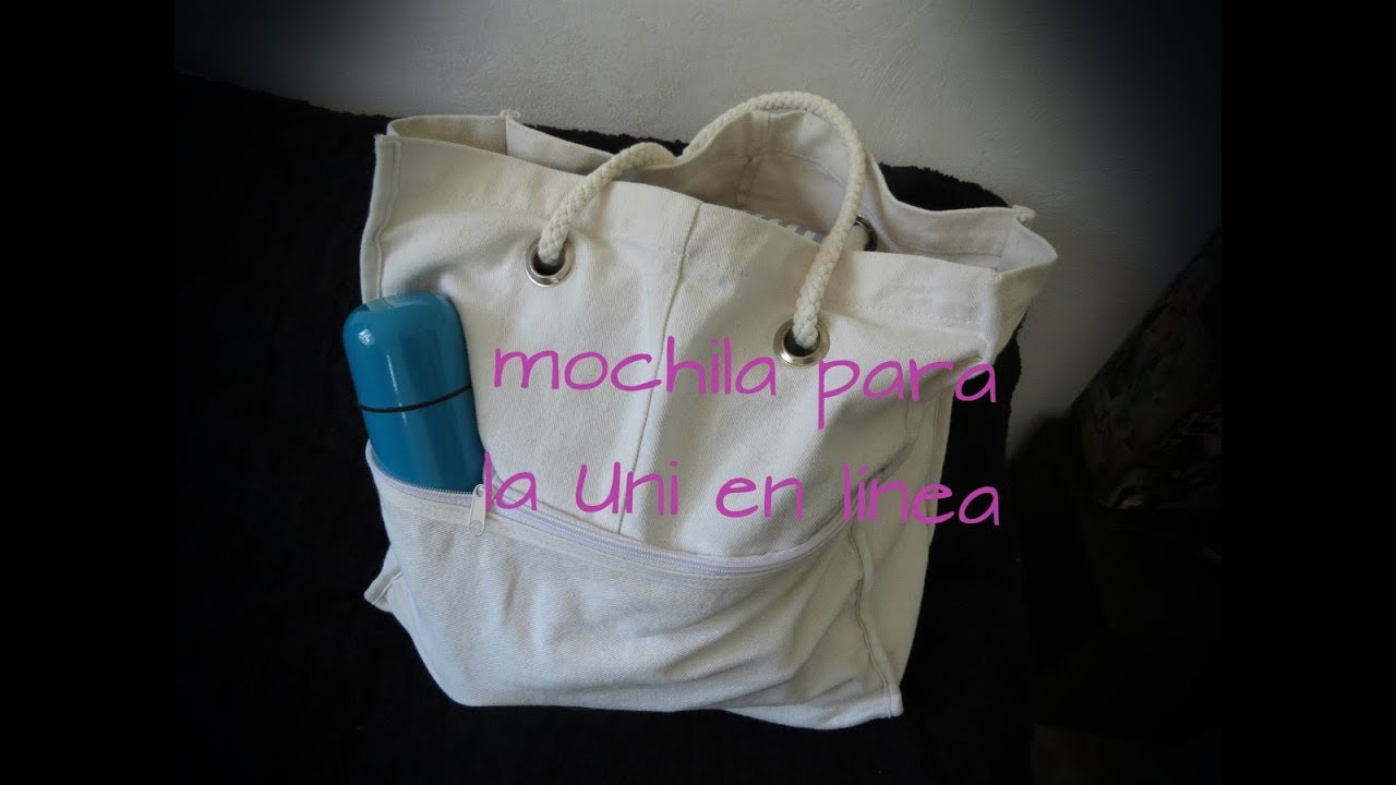 Que hay en mi mochila para la Universidad en línea