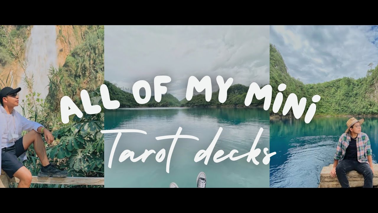 Mini tarot deck collection🌈🎟️😍