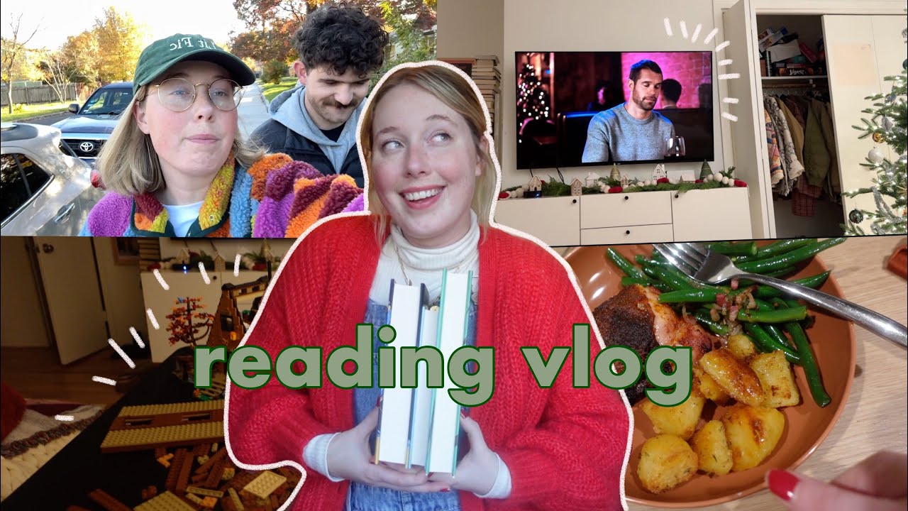 cozy reading vlog: I read 3 entire books & I’m emotionally distressed 🥲📚 (many tears lol)