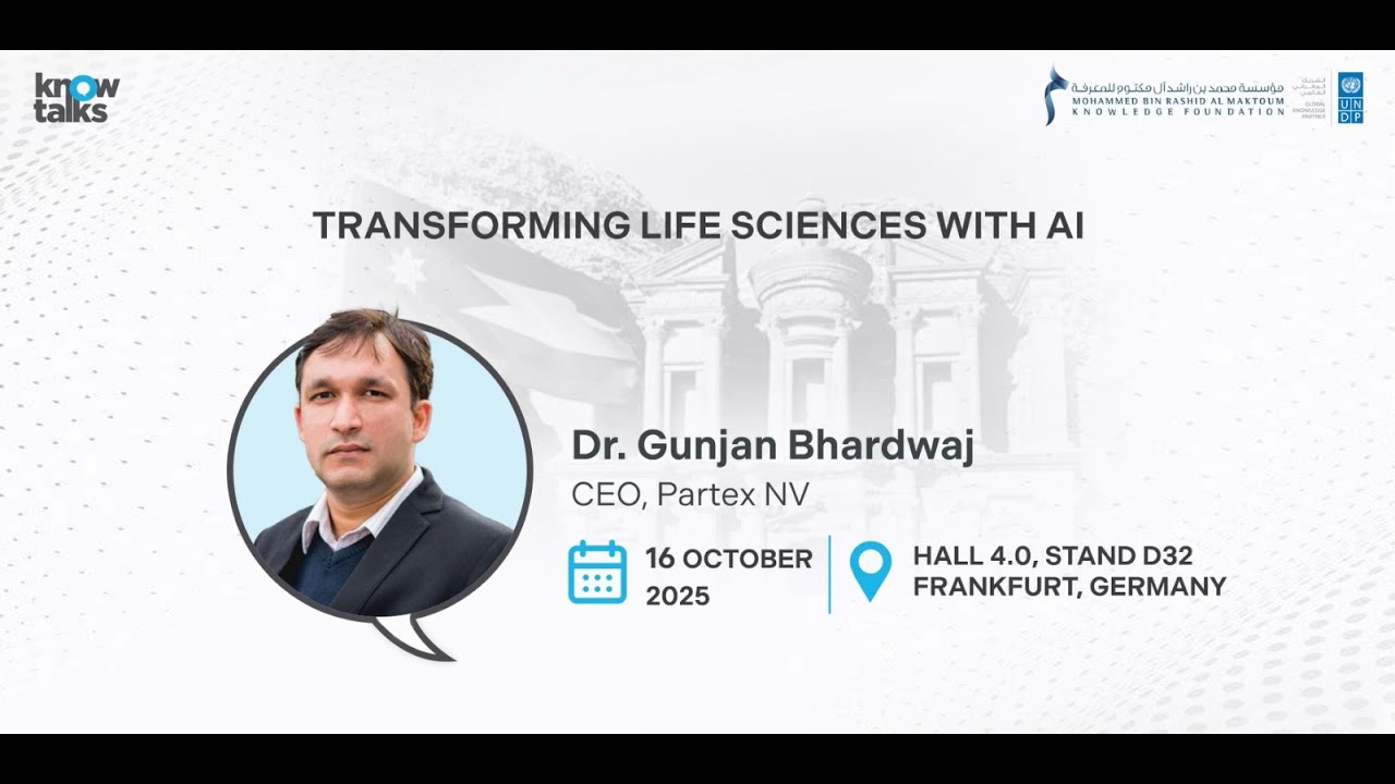 Dr. Gunjan Bhardwaj at KnowTalks 2025: &ldquo;$100B+ AI investments with 80% growth rate last year&rdquo;