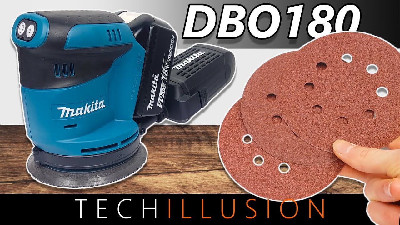 🔥DER DARF NICHT FEHLEN! MAKITA Akku Exenterschleifer DBO180!😱 Makita Exenterschleifer DBO180 Test
