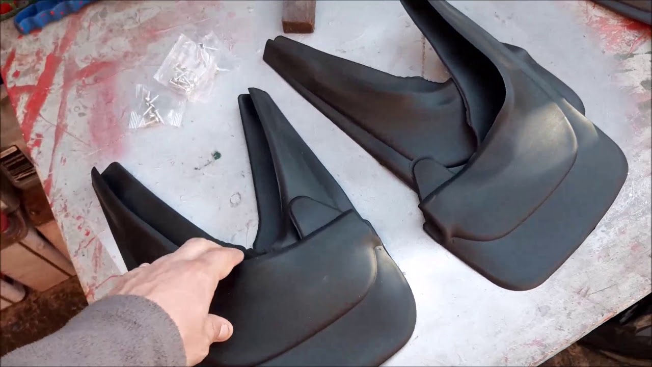 fitting mudflaps to rover 45