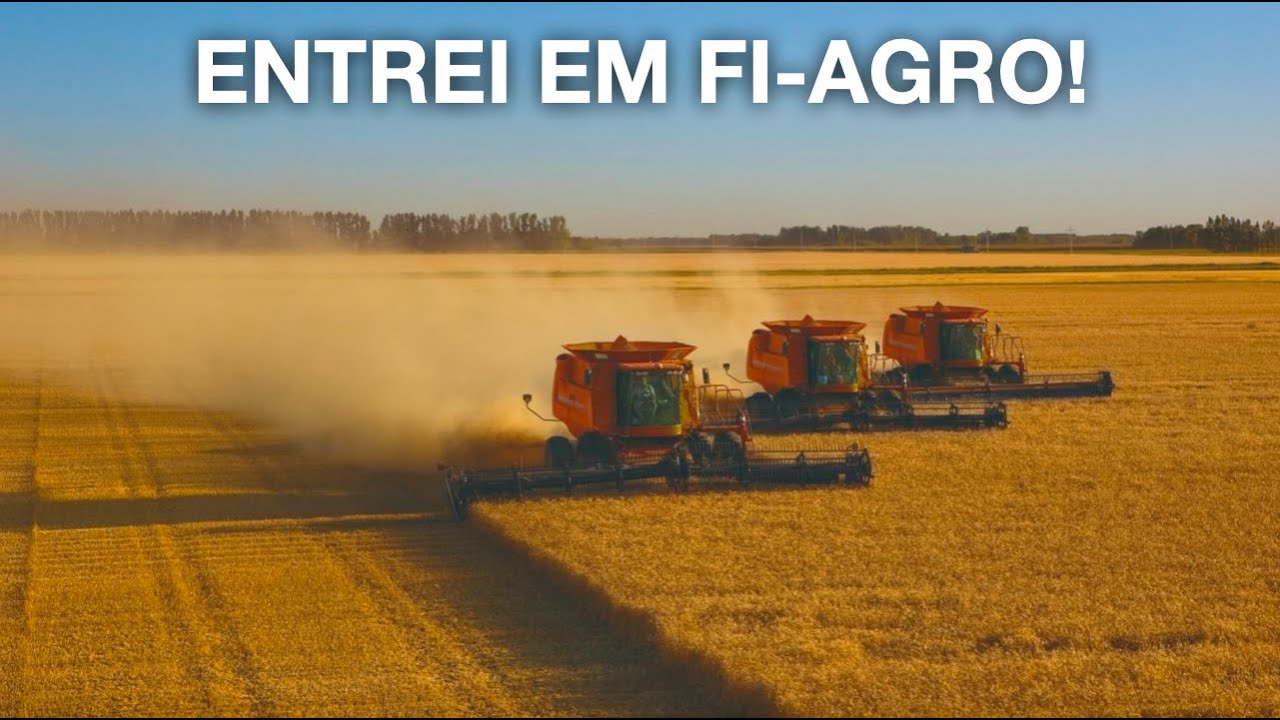 ENTREI EM FI-AGRO, VENHA SABER QUAIS FUNDOS EST&Atilde;O NO MEU RADAR!