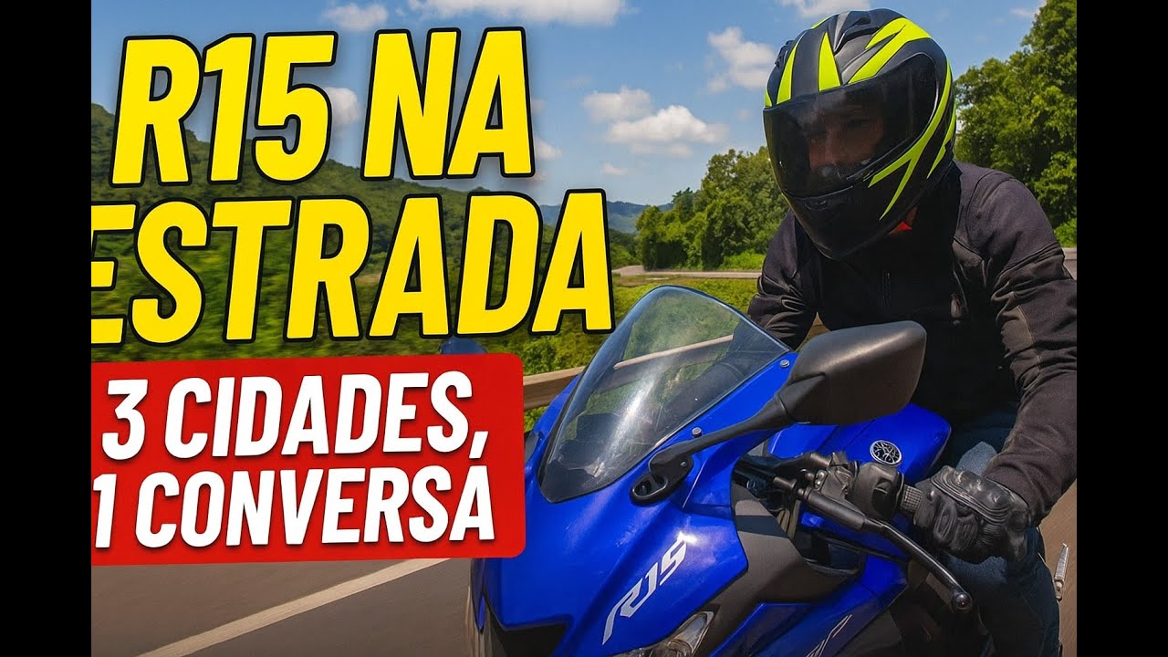 R15 :3 cidades, 1 conversa – Motovlog em Lajeado/Imigrante/Colinas- Rio Grande do Sul/Brasil