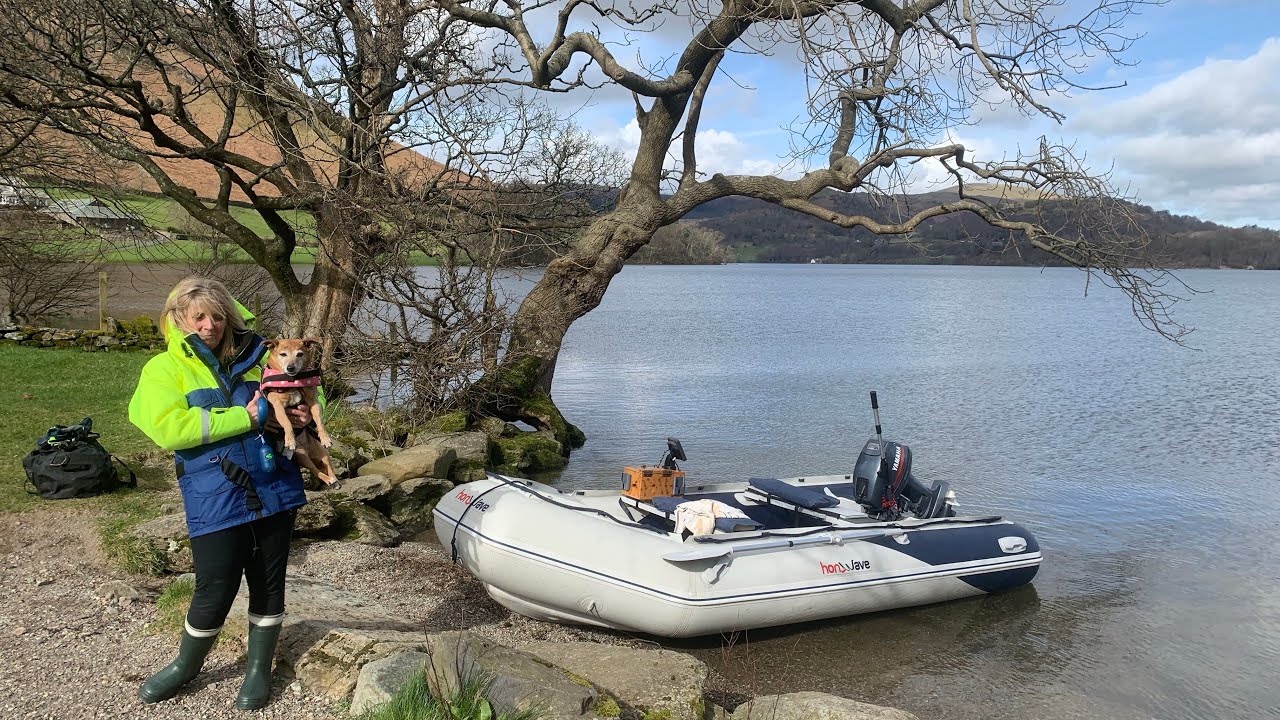 Northern Tour 24 Day 2 - First day out in the boat HONWAVE T38 ie 2 on ULLSWATER