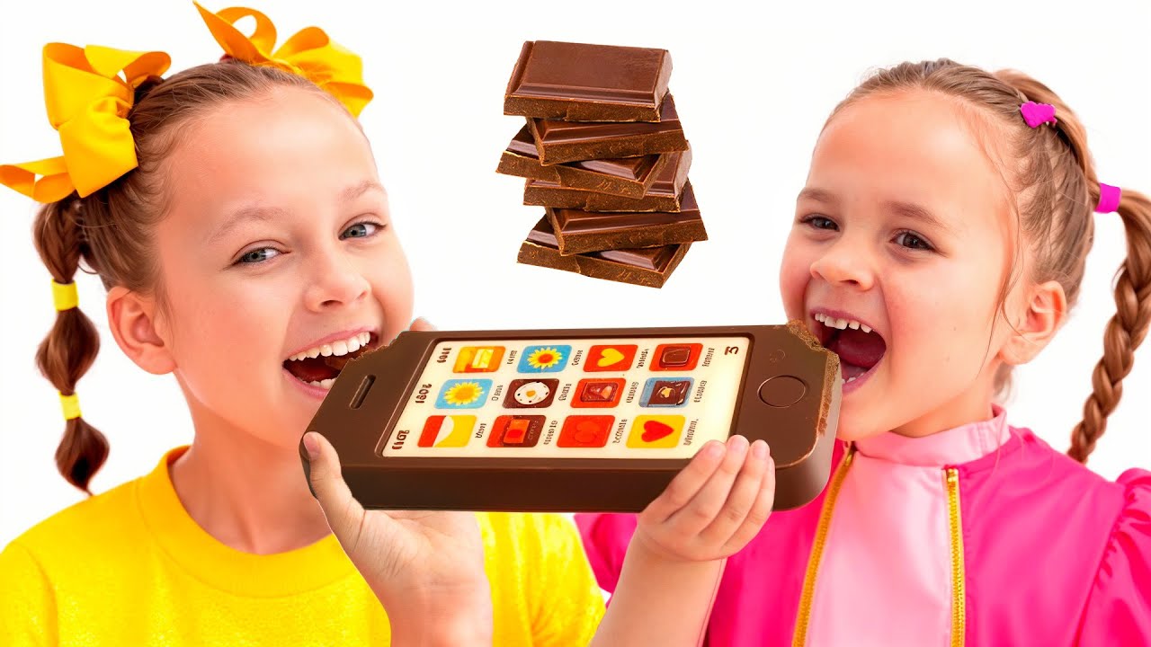 Chocolate Food vs Real Food | Funny Cooking Stories