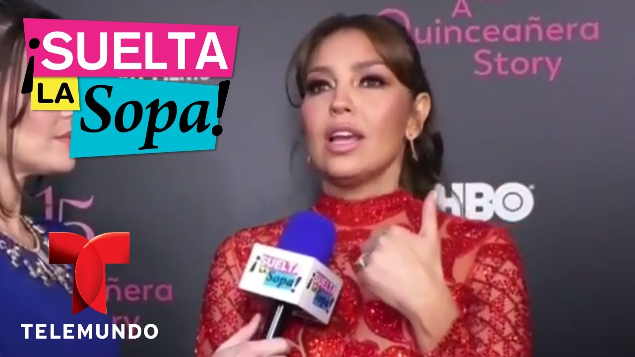 Thalía aclaró si cantará con Paulina Rubio en el 2018 | Suelta La Sopa | Entretenimiento