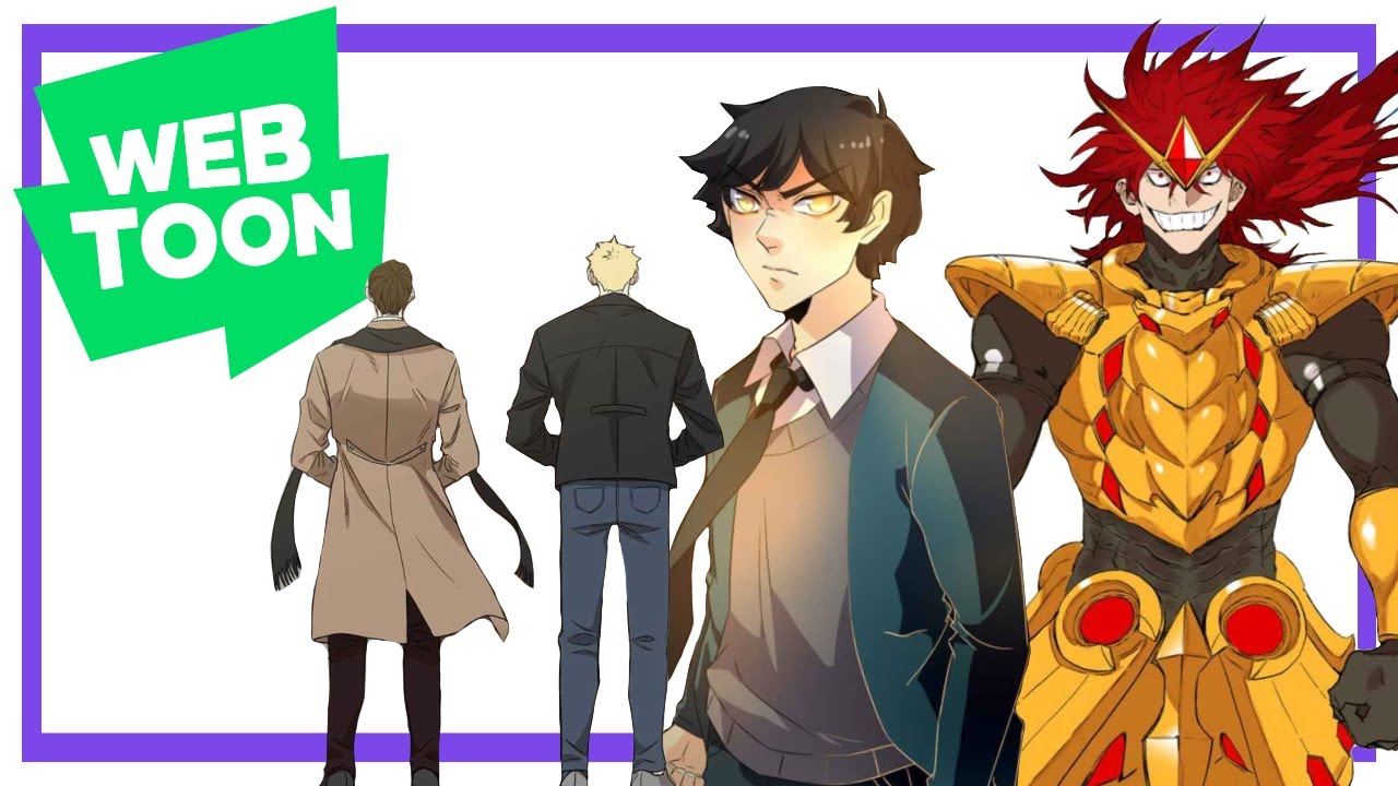 Characters in Grey: WEBTOON