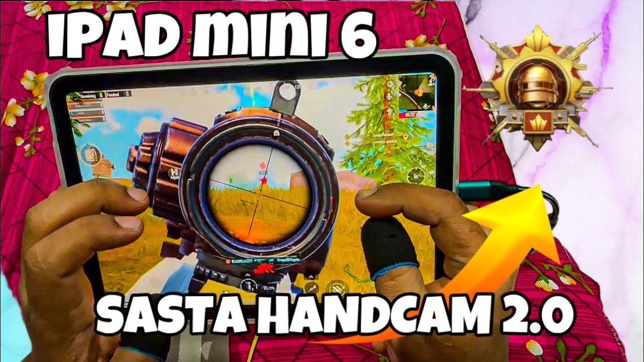IPAD MINI6 || BGMI SASTA HANDCAM 2.0 || #pubgmobile #teampubgm #ipadmini6 #ipadgameplay