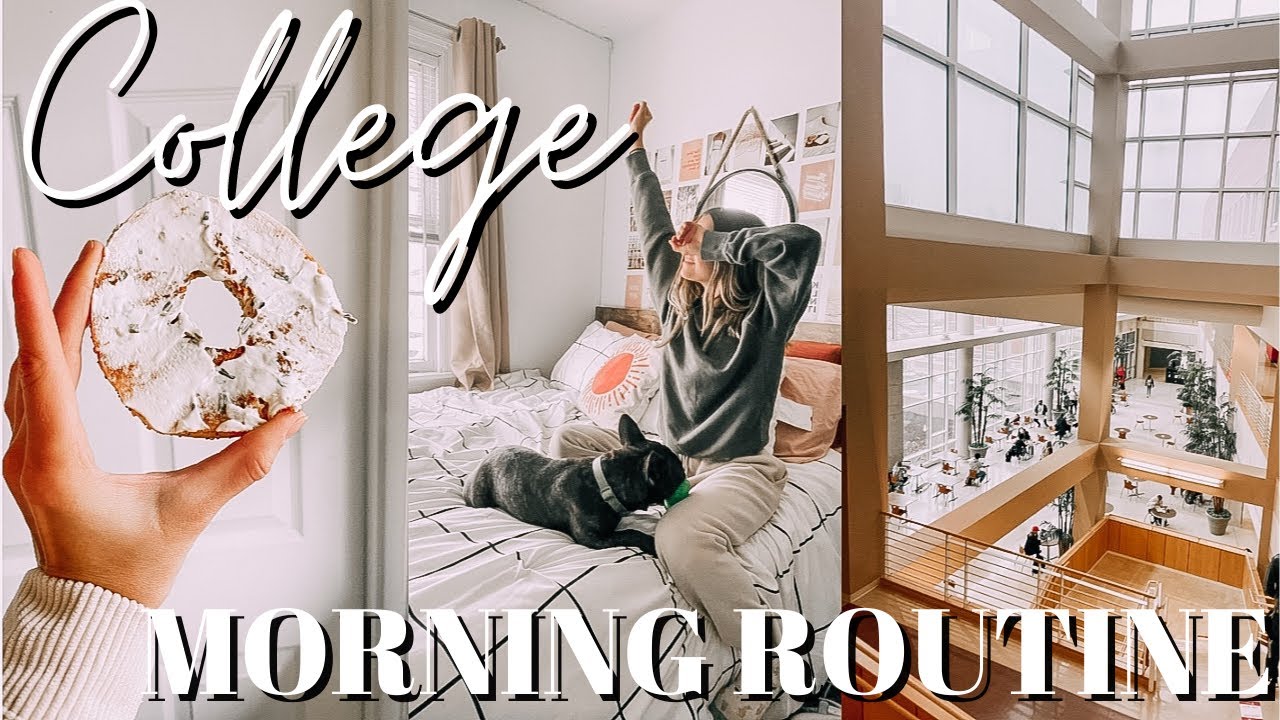 8AM COLLEGE MORNING ROUTINE *productive yet relaxing* | in-person classes, making coffee, + MORE☀️☕️