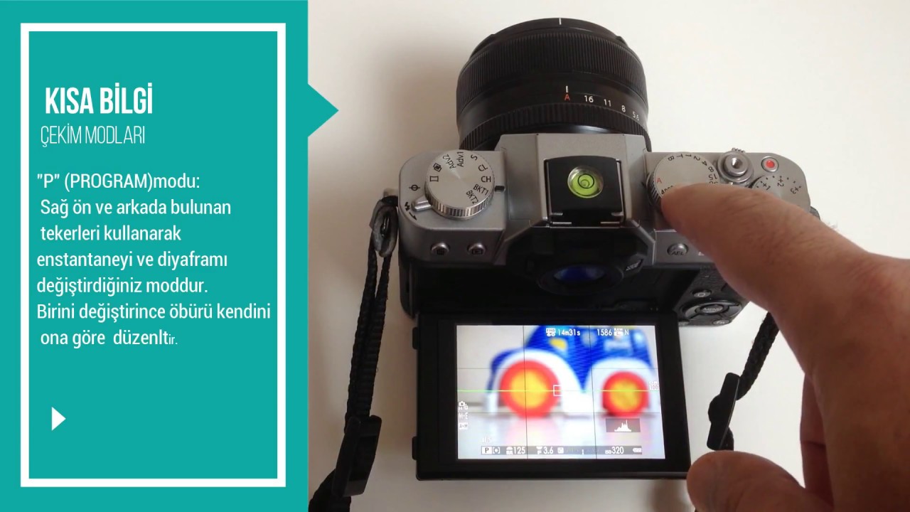FUJİFİLM FOTOĞRAF ÇEKİM MODLARI