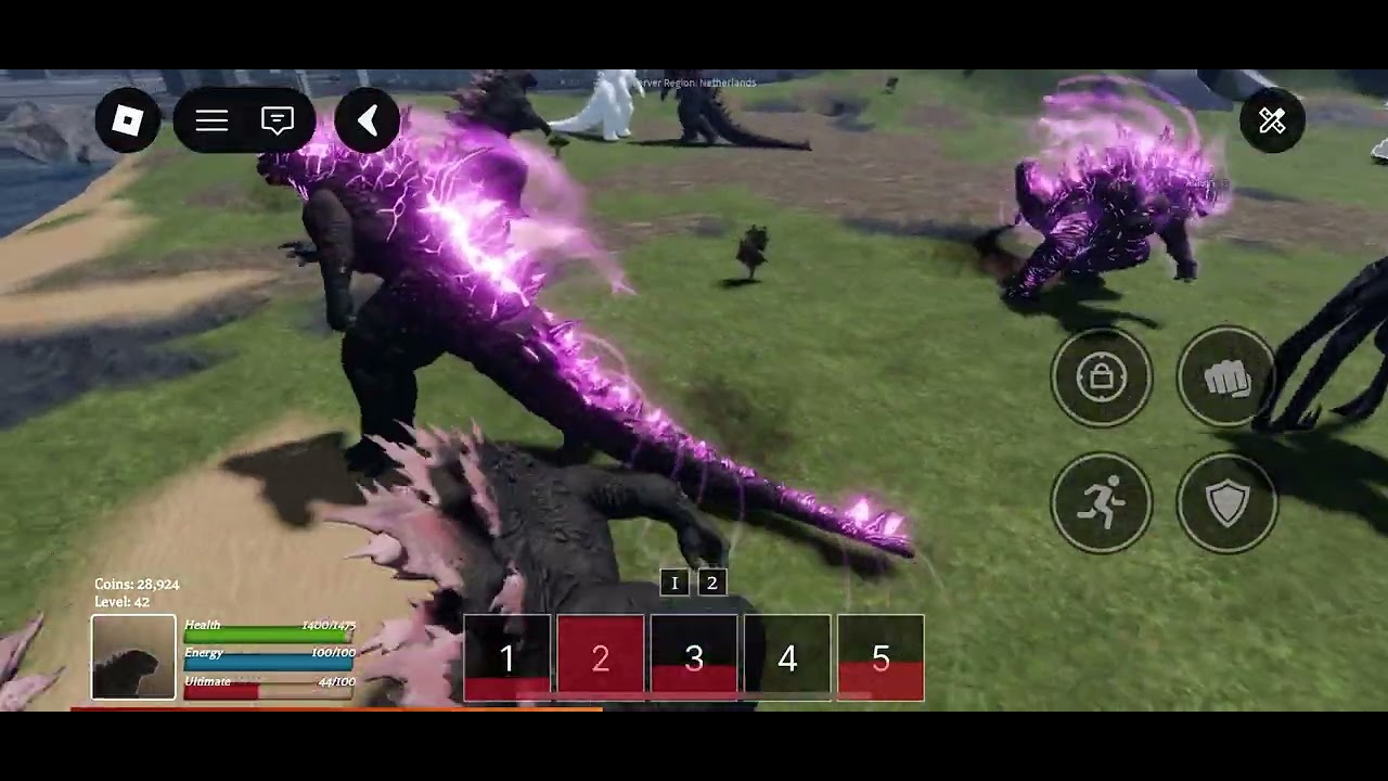 Kaiju multiverse evolved Godzilla showcase in Roblox #godzilla #robloxmemes #roblox #godzilla #kaiju