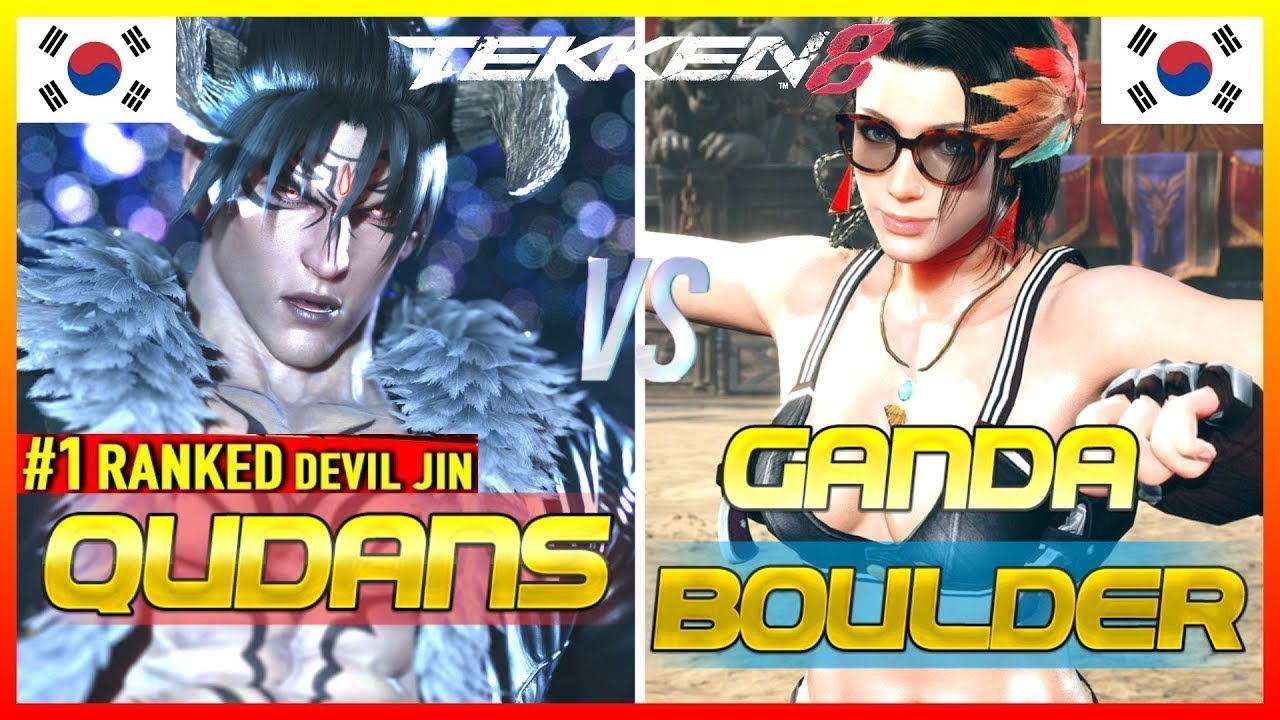 Tekken 8 ▰ Qudans (Rank #1 Devil Jin) Vs Ganda Boulder (Azucena) ▰ Player Matches!