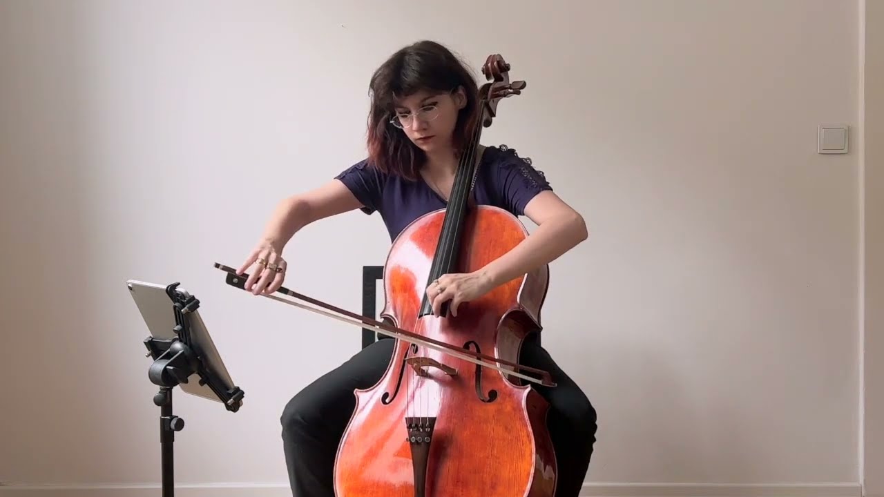 Etude n°24, Op.38, for violoncello Solo - F.Gruetzmaher