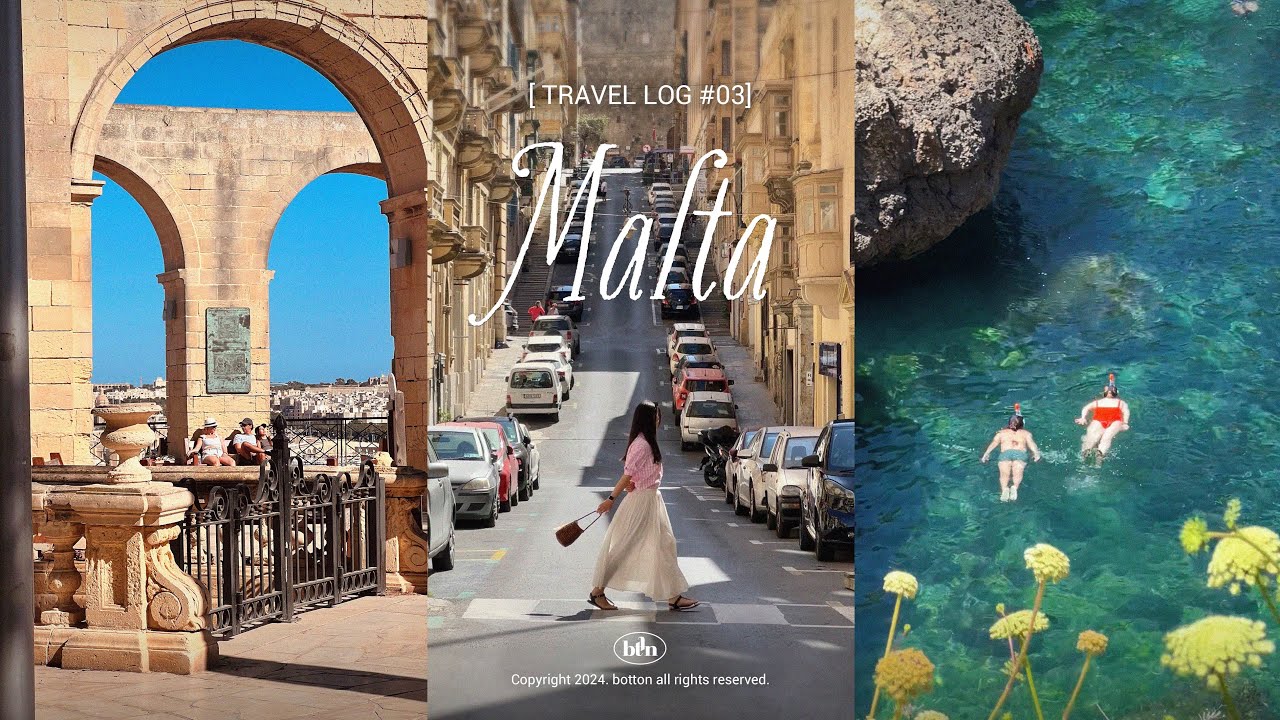 [𝑒𝓅. Malta]  # 03 몰타 같은 곳은 몰타밖에 없어 🇲🇹 | 몰타만 세번째, 최애 모음집.zip | 플리마켓/최애카페/재즈바/물놀이 히든스팟🤫 (𝟒𝐤)