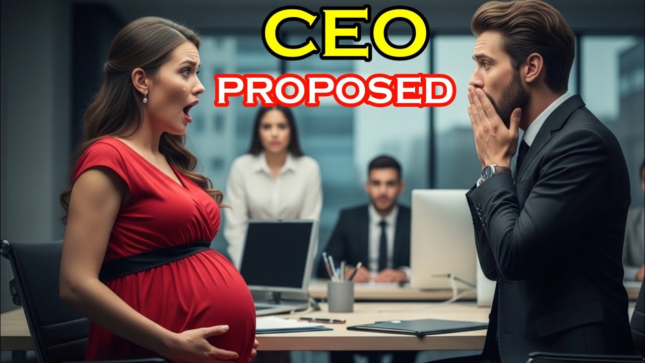 A Single Mom Came Pregnant… Then the CEO Proposed