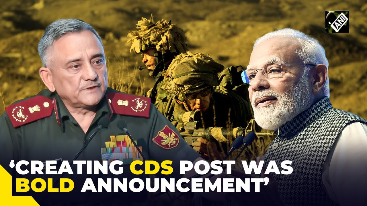 “A bold, major announcement…” CDS Gen Anil Chauhan lauds Govt for introducing new defence post