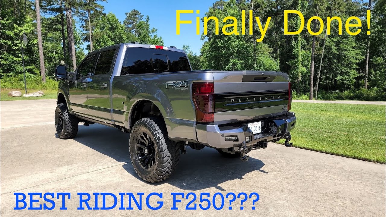 2022 F250 Smoothest Suspension Combination!