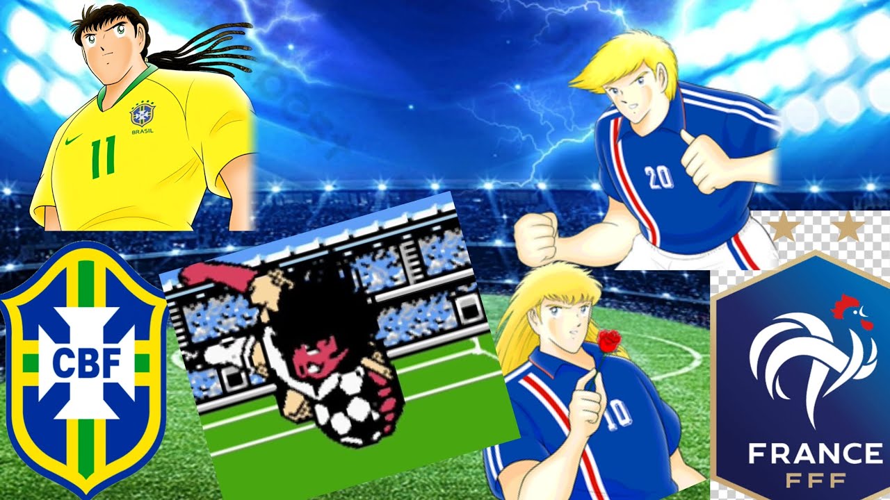 Brasil vs Francia partidazo captain Tsubasa 2 by zhangjianihao V10 Türkiye 